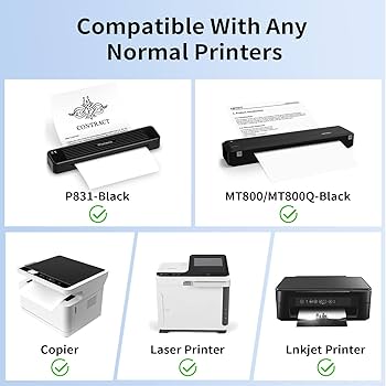 Amazon.com : Phomemo Copy Printer Paper 8.5 x 11 Inch For
